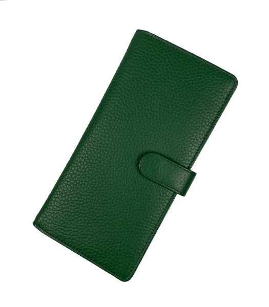 Slim Credit Card Clutch Wallet - Green